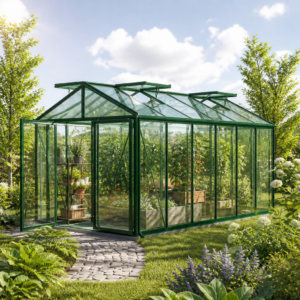 GFP 235 x 460 cm Gewächshaus, Pulverbeschichtet Grün, RAL 6005 | Aktionsset - Profi 2 | Polycarbonat | Einfachschiebetür | Dachfenster Unkategorisiert online kaufen GFP 235 x 460 cm Gewächshaus, Pulverbeschichtet Grün, RAL 6005 | Aktionsset - Profi 2 | Polycarbonat | Einfachschiebetür | Dachfenster Unkategorisiert online kaufen