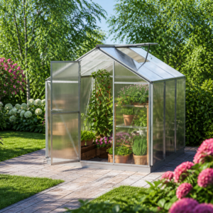 GFP 192 x 192 cm Gewächshaus, ohne Setangebot | 8 mm | Polycarbonat | Dachfenster Unkategorisiert online kaufen