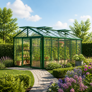 GFP 235 x 460 cm Gewächshaus, Pulverbeschichtet Grün, RAL 6005 | ohne Setangebot | Polycarbonat | Einfachschiebetür | Dachfenster Unkategorisiert online kaufen GFP 235 x 460 cm Gewächshaus, Pulverbeschichtet Grün, RAL 6005 | ohne Setangebot | Polycarbonat | Einfachschiebetür | Dachfenster Unkategorisiert online kaufen