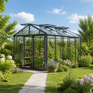 GFP 235 x 385 cm Gewächshaus, Pulverbeschichtet Anthrazit, RAL 7016 | Aktionsset - Profi 2 | Polycarbonat | Einfachschiebetür | Dachfenster Unkategorisiert online kaufen GFP 235 x 385 cm Gewächshaus, Pulverbeschichtet Anthrazit, RAL 7016 | Aktionsset - Profi 2 | Polycarbonat | Einfachschiebetür | Dachfenster Unkategorisiert online kaufen