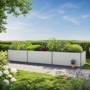 GFP 490 x 119 x 77 cm Hochbeet, Aluminium eloxiert Unkategorisiert online kaufen