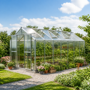 GFP 259 x 449 cm Gewächshaus, ohne Setangebot | 8 mm | Polycarbonat | Doppelschiebetür | Dachfenster Unkategorisiert online kaufen