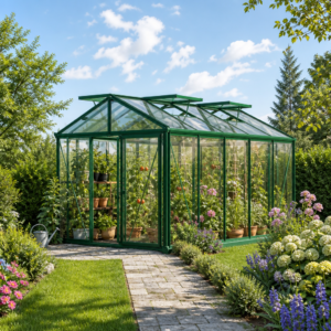 GFP 235 x 385 cm Gewächshaus, Pulverbeschichtet Grün, RAL 6005 | Aktionsset - Profi 2 | Polycarbonat | Einfachschiebetür | Dachfenster Unkategorisiert online kaufen GFP 235 x 385 cm Gewächshaus, Pulverbeschichtet Grün, RAL 6005 | Aktionsset - Profi 2 | Polycarbonat | Einfachschiebetür | Dachfenster Unkategorisiert online kaufen