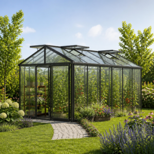 GFP 235 x 460 cm Gewächshaus, Pulverbeschichtet Anthrazit, RAL 7016 | Aktionsset - Profi 2 | Polycarbonat | Einfachschiebetür | Dachfenster Unkategorisiert online kaufen GFP 235 x 460 cm Gewächshaus, Pulverbeschichtet Anthrazit, RAL 7016 | Aktionsset - Profi 2 | Polycarbonat | Einfachschiebetür | Dachfenster Unkategorisiert online kaufen