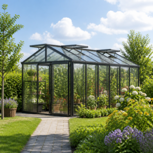 GFP 235 x 460 cm Gewächshaus, Pulverbeschichtet Anthrazit, RAL 7016 | ohne Setangebot | Polycarbonat | Einfachschiebetür | Dachfenster Unkategorisiert online kaufen GFP 235 x 460 cm Gewächshaus, Pulverbeschichtet Anthrazit, RAL 7016 | ohne Setangebot | Polycarbonat | Einfachschiebetür | Dachfenster Unkategorisiert online kaufen