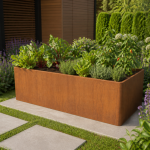 PRIMEYARD 200 x 107 x 60 cm Hochbeet, Cortenstahl, Rost-Optik | inkl. Lochboden Unkategorisiert online kaufen